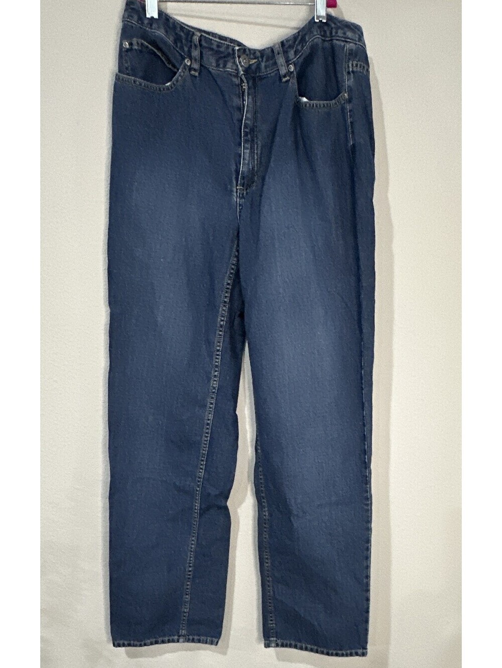 Vintage Liz Claiborne Blue Denim Jeans Relaxed Fit Women's Size 12